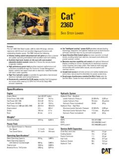 236d skid steer specs|cat 236 spec sheet.